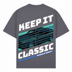 Keep it Classic Tee - dark grey  - Rueckseite