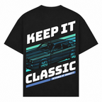 Keep it Classic Tee - Schwarz - Rueckseite