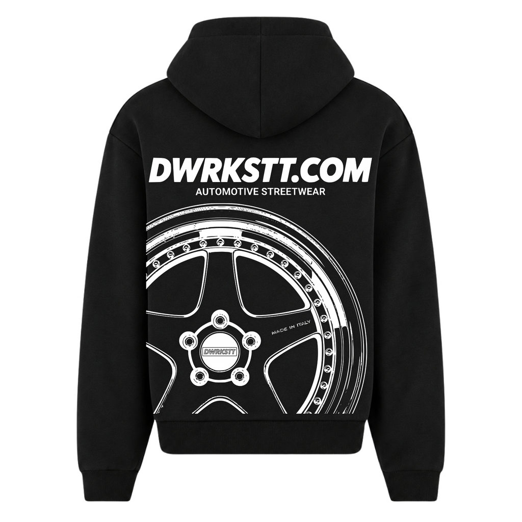 DWRKSTT Zipper - Black - Rueckseite