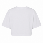 Ladies Cropped Tee - weiß - Rueckseite