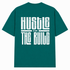 HUSTLE Oversized Tee - Green - Rueckseite