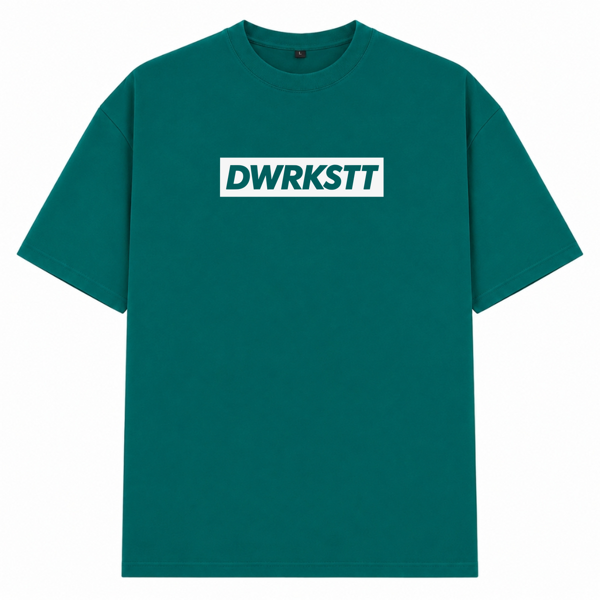 HUSTLE Oversized Tee - Green