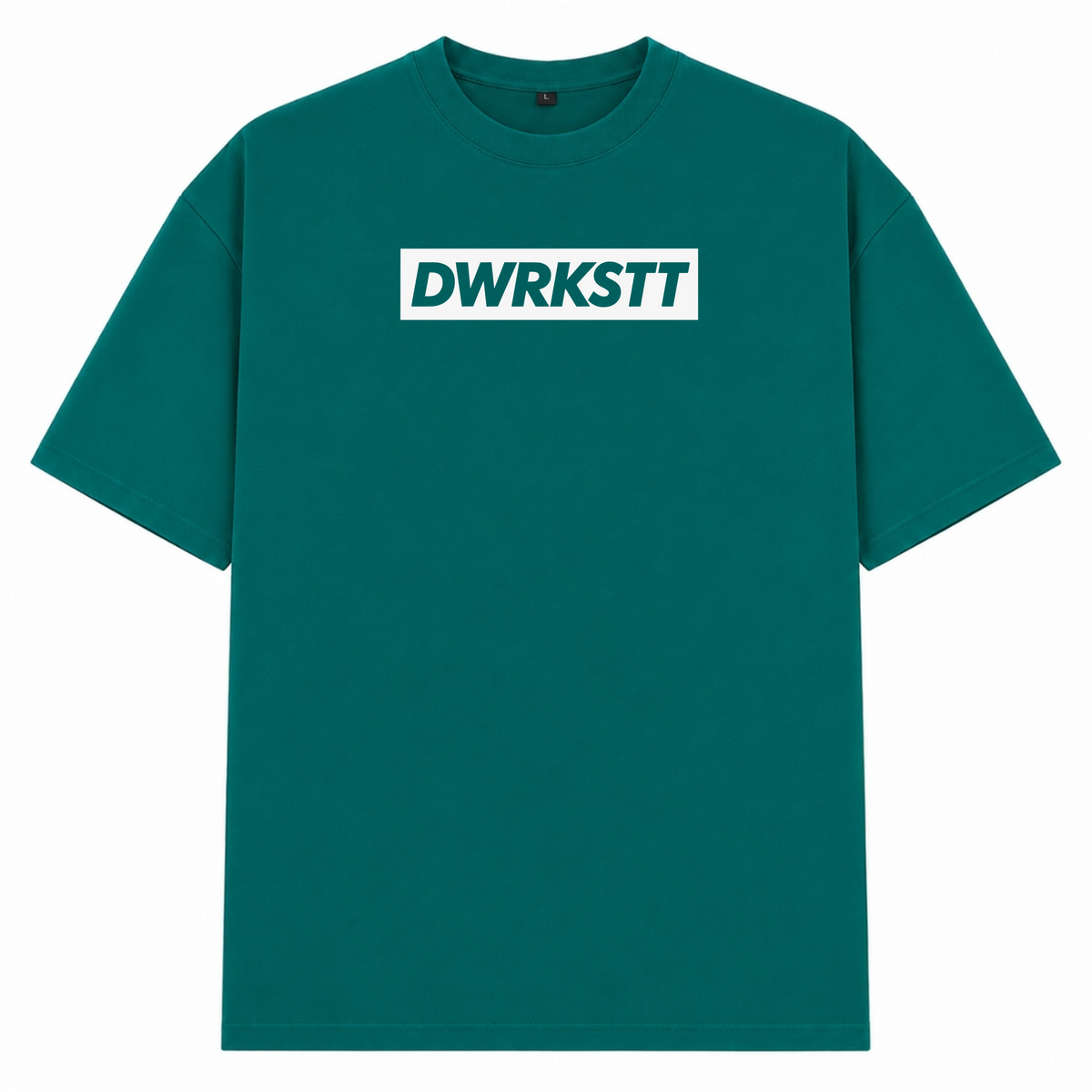 HUSTLE Oversized Tee - Green