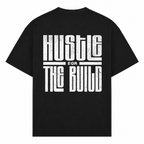 HUSTLE Oversized Tee - Schwarz - Rueckseite