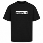HUSTLE Oversized Tee - Schwarz