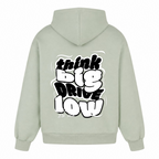 THINK BIG Oversized Hoodie  - light asphalt - Rueckseite