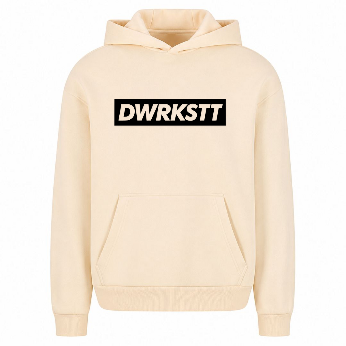 THINK BIG Oversized Hoodie  - White Sand