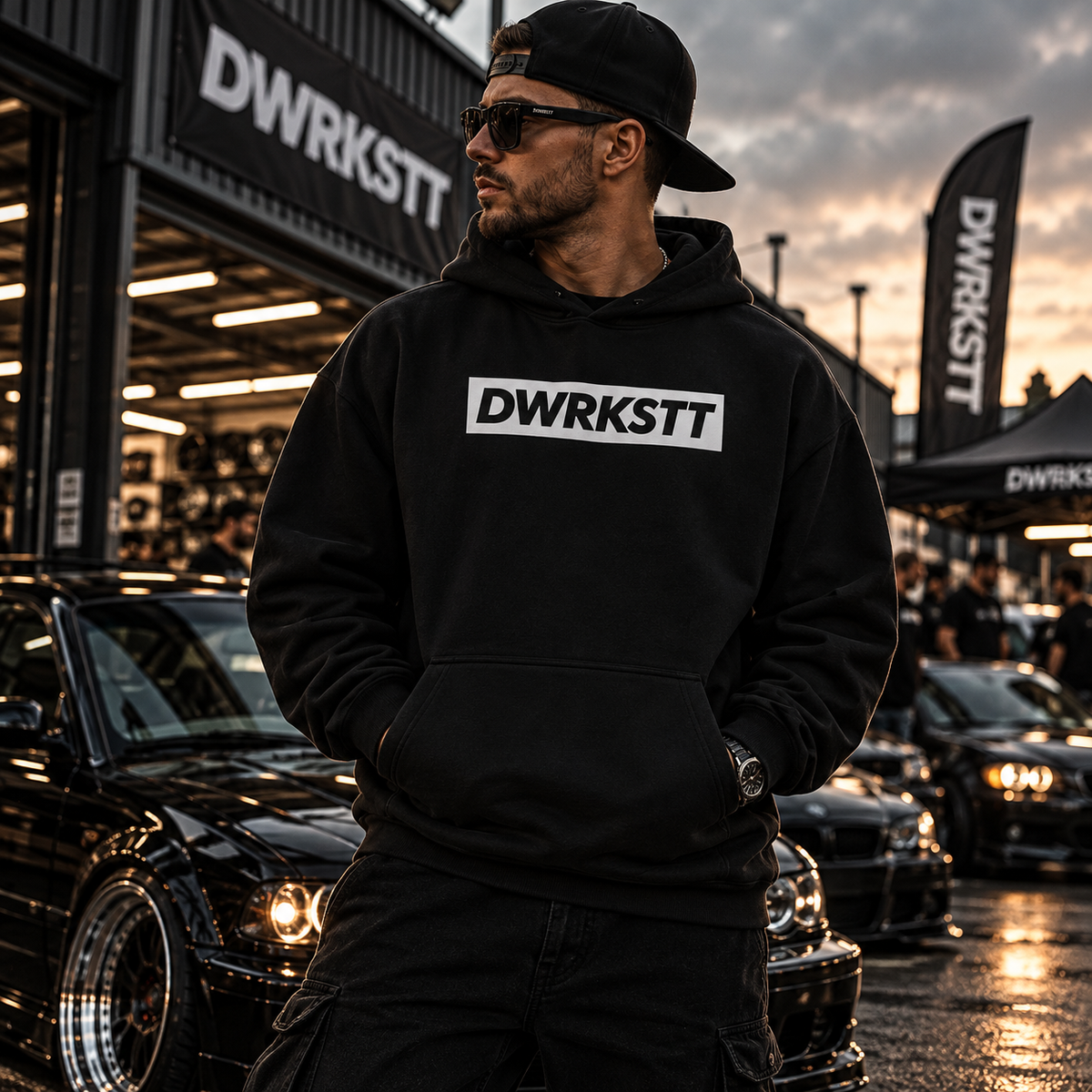 HUSTLE Oversized Hoodie