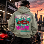 NEVER STOP Oversized Hoodie