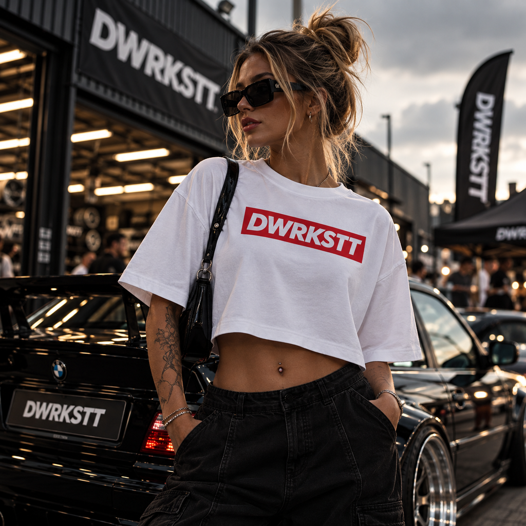 Ladies Cropped Tee