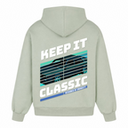 Keep it Classic Oversized Hoodie - light asphalt - Rueckseite