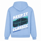 Keep it Classic Oversized Hoodie - powder blue - Rueckseite