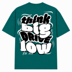 THINK BIG Oversized Tee - Green - Rueckseite