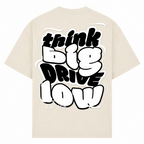 THINK BIG Oversized Tee - Sand - Rueckseite