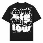 THINK BIG Oversized Tee - Schwarz - Rueckseite
