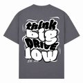 THINK BIG Oversize Tee - dark grey  - Rueckseite